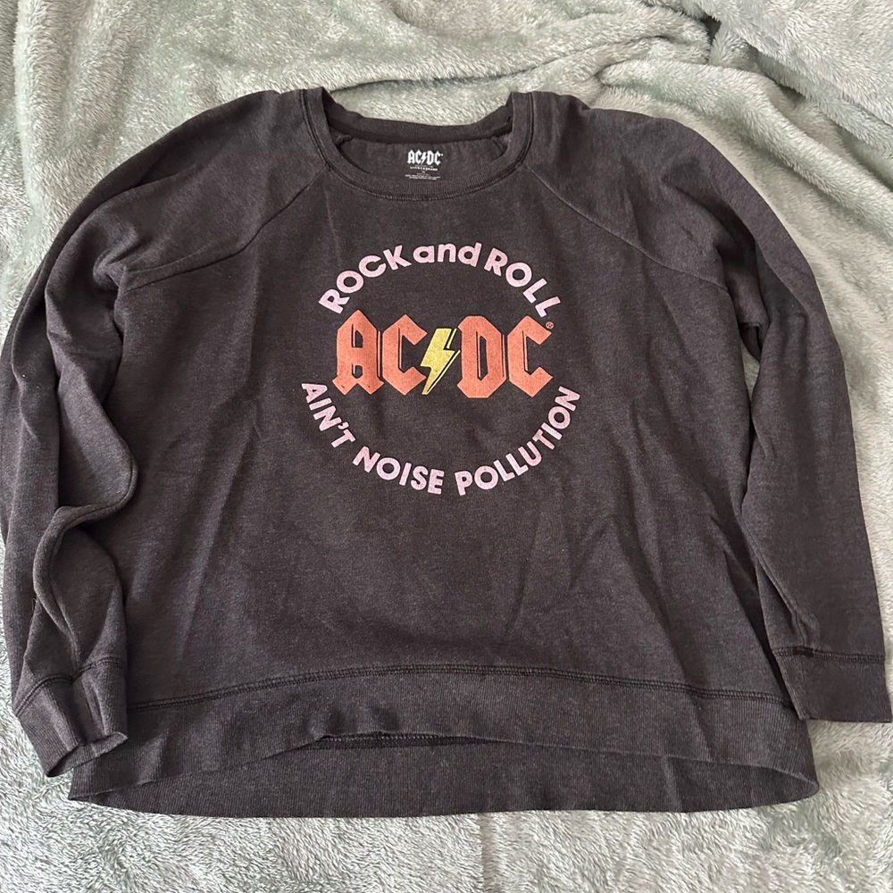 Lucky Brand Grey Graphic Sweatshirt